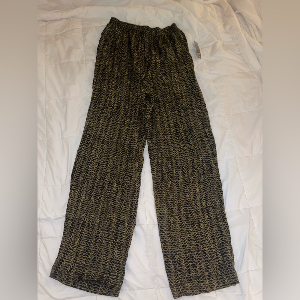 NWT JohnPaulRichard Men’s Bohemian Style Tie Waist Pants Size Large